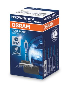 H27W/2 12V-27W (PGJ13) (  -..) Cool Blue Intense 881CBI