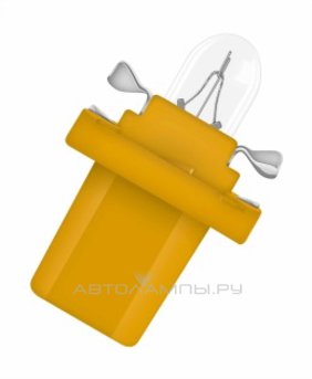 BAX 12V-1,5W (BX8,5d) yellow 2752MFX